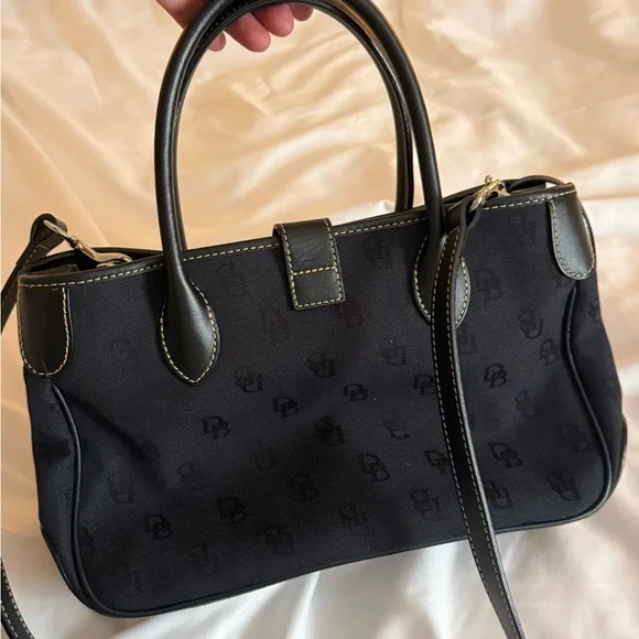 Dooney and Bourke Monogram Double Handle Tote - Picture 2 of 6